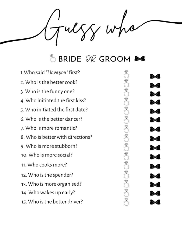 5 New Fun Bridal Shower Games for 2023 5 New Fun Bridal Shower Games for 2023