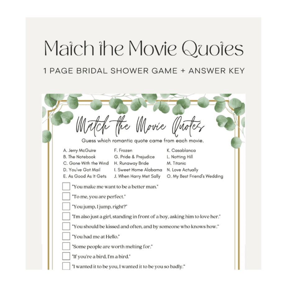 5 New Fun Bridal Shower Games for 2023 5 New Fun Bridal Shower Games for 2023